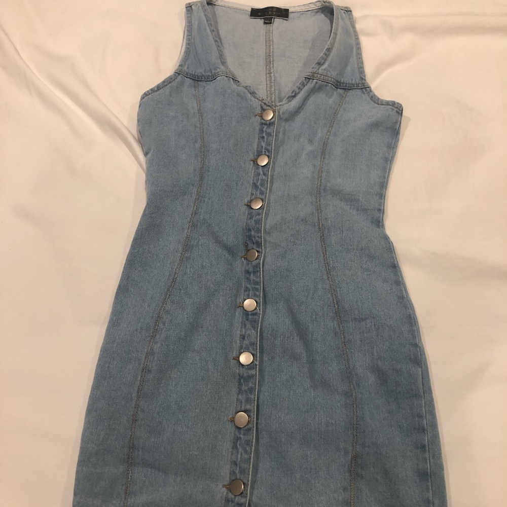 Denim dress from Pink Lilly Boutique